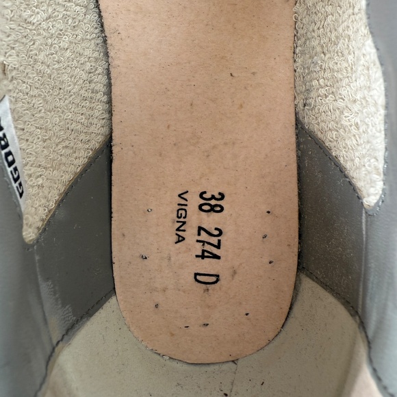 GOLDEN GOOSE Superstar White Silver Gray Sneakers 38, 8 - Picture 12 of 13